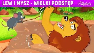 Lew i Mysz - Wielki Podstęp | Bajki po Polsku | Bajka i opowiadania na Dobranoc | Kreskówka