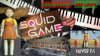 SQUID GAME RED LIGHT GREEN LIGHT- DOLL SONG | XYLOPHONE x MELODICA COVER - EHDRA LYNNE