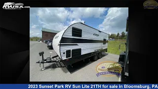 Unbelievable 2023 Sunset Park RV Sun Lite Toy Hauler RV For Sale in Bloomsburg, PA | RVUSA.com