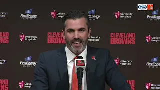 New Browns head coach Kevin Stefanski full introductory press conference