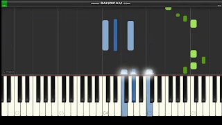 BTS SUGA - I NEED U (Suga Ver.) Easy Piano Tutorial // Synthesia