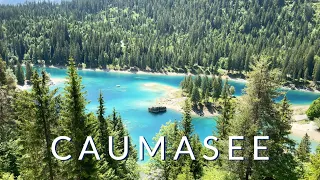 Caumasee - The most beautiful mountain lake in Switzerland