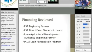 Financing Options for Beginning Farmers - Farminar