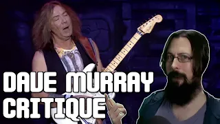 Guitar Tutor Critiques Dave Murray | Iron Maiden Live Solos 1985-2000s