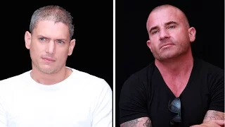 Wentworth Miller and Dominic Purcell on Prison Break - Season 5