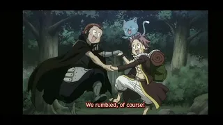 Natsu vs Guildarts after 1 year time skip