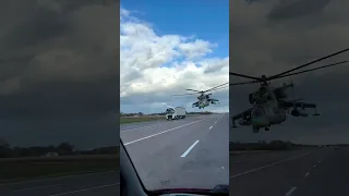 😱😱Radara yakalanmamak icin alçak uçuş yapan Ukrayna Helikopteri