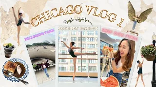 Joffrey Ballet Summer Intensive 🩰| Exploring Chicago 🏙️ | Deep Dish Pizza , Levain cookies & etc ✨