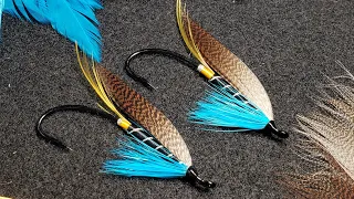 Tying a "Blue Charm" Salmon Fly: Mallard Wing