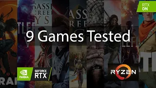 Gaming Test - Ryzen 5 3600, RTX 2060 Super, B450 MSI | 9 Games tested