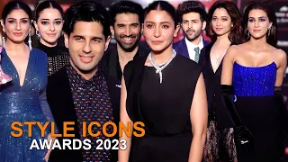 Style Icons Awards 2023 | Anushka Sharma,Sidharth Malhotra,Tamanna Bhatia,Janhvi Kapoor,kriti,varun