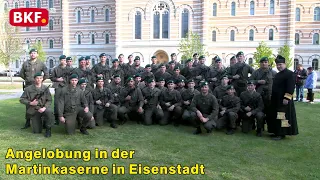 28. 4. 2022 - Angelobung in der Martinkaserne in Eisenstadt - BKF TV