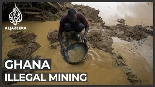 Ghana: Illegal gold mining threatens water supplies