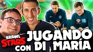 JUGANDO A BRAWL STARS CON DI MARIA (PSG) | Brawl With Stars