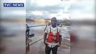 Watch | Remedial Work Ongoing At The Nembe Oil Spill Site By Workers Of AITEO