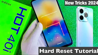 How To Hard Reset infinix Hot 40i - infinix Hot 40i (X6528B) Forgot Pattern/Pin & Screen Lock