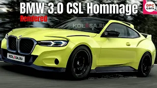 New BMW 3 0 CSL Hommage Rendered