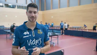 Patrick Franziska über das Training beim 1. FC Saarbrücken Tischtennis