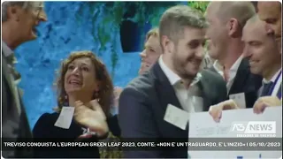 TREVISO CONQUISTA L'EUROPEAN GREEN LEAF 2023, CONTE: «NON E' UN TRAGUARDO, E' L'INIZIO» | 05/10/2023