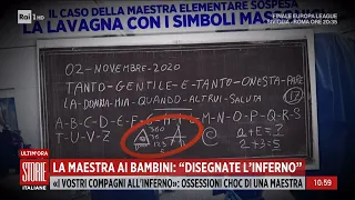 La maestra ai bambini: "disegnate l'inferno"   - Storie Italiane 31/05/2023