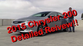 2015 Chrysler 200 C Detailed Review and Road Test Part 1 of 2