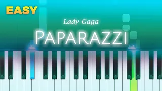 Lady Gaga - Paparazzi - EASY Piano  TUTORIAL by Piano Fun Play