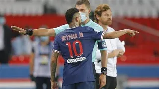 Neymar red card against lille