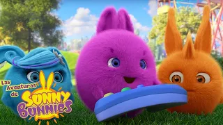 JUGANDO VIDEOJUEGOS | Las Aventuras de Sunny Bunnies | Dibujos para niños