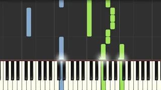 In The Air Tonight Phil Collins  [Piano Tutorial] Synthesia