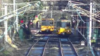 Tyne and Wear Metro - Metrocars 4001 and 4003 at Ilford Road