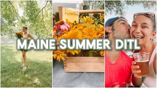 Maine Summer Weekend in My Life! Morning With Us, Portland Maine Farmers' Market, Maine State Fair!