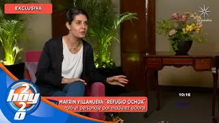 Mayrín Villanueva revela porqué aceptó el personaje de la mamá de Rubí | Hoy