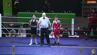2024 National Junior 1 Championship:  42kg John Delaney (Olympic C) v Tarik Bozkaya (East Meath)