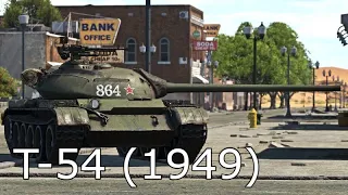 War Thunder | T-54 (1949) MBT Gameplay (1440p60fps)