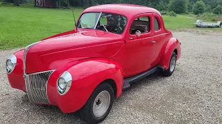 1940 Ford Coupe Hot Rod For Sale