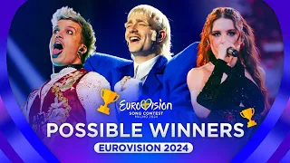 Eurovision 2024: Possible Winners (with comments)