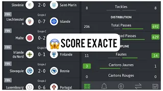 comment trouver des scores exact sur 1xbet gratuitement avec BeSoccer