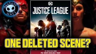 JUSTICE LEAGUE Blu-Ray to contain ONLY one deleted scene?