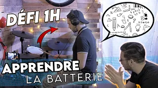 COMMENT apprendre LA BATTERIE en 1h ?