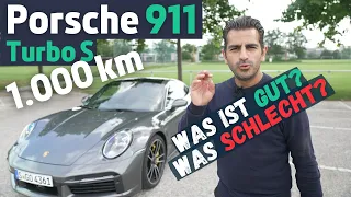 1,000 km in the new Porsche 911 Turbo S with 650 hp | Highspeed German Autobahn | XXL Test