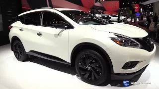 2018 Nissan Murano Midnight Edition - Exterior and Interior Walkaround - 2018 Detroit Auto Show