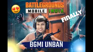 FINALLY BGMI UNBAN HO GYA!!😍