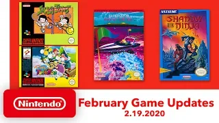 NES & Super NES - February Game Updates - Nintendo Switch Online