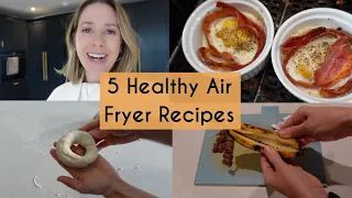 5 HEALTHY AIR FRYER RECIPES | WHAT TO COOK IN YOUR AIR FRYER | Kerry Whelpdale