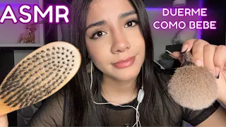 ASMR ESPAÑOL / DUERME COMO BEBE con mi ATENCIÓN PERSONAL / MIMITOS en tu CARA (imposible no dormir)