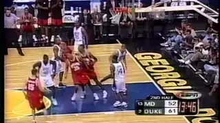 03/10/2001 ACC Semifinal #2:  #13 Maryland Terrapins vs.  #2 Duke Blue Devils