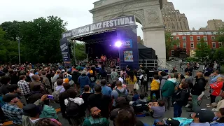 Robert Glasper in Washington Square Park Opening Blue Note Jazz Fest 6-1-2
