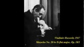 Horowitz:plays Chopin Mazuruka