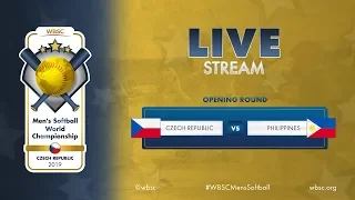 Czech Republic v Philippines – WBSC Men’s Softball World Championship 2019