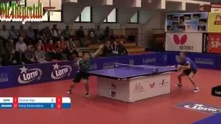 Table Tennis Polish Superliga 2016/17 - Daniel Bak Vs Kenji Matsudaira -